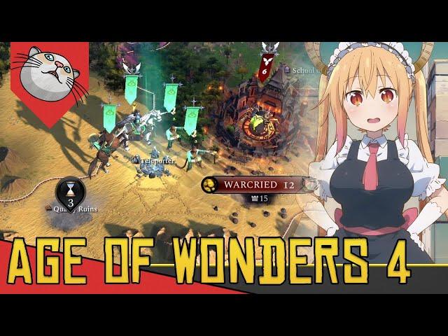 A CAVALARIA CHEGOU! - Age of Wonders 4 Ways of War #19 [Gameplay PT-BR]