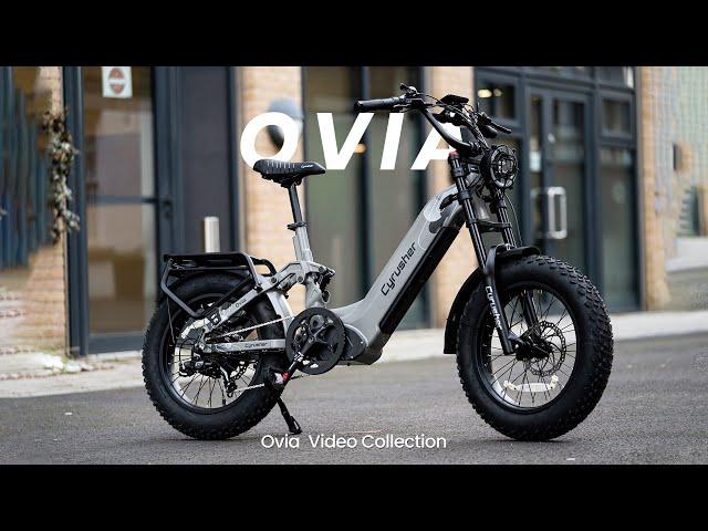 Cyrusher New Ovia | Product video for the 2024! Step-through ebike 750W 52V 17Ah