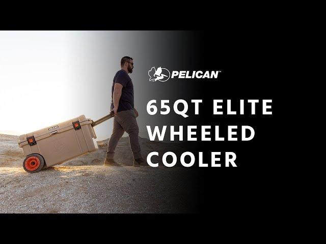 Pelican 65QT Elite Wheeled Cooler | Cool for All Terrain