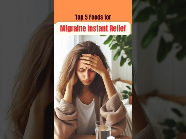 Top 5 Foods for Migraine Relief#migraine# peppermint tea#shorts