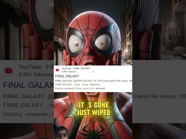 Final galexy ban  #spiderman #marvel #spiderverse #finalgalaxy #ban #youtube