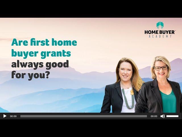 First home buyer grant eligibility