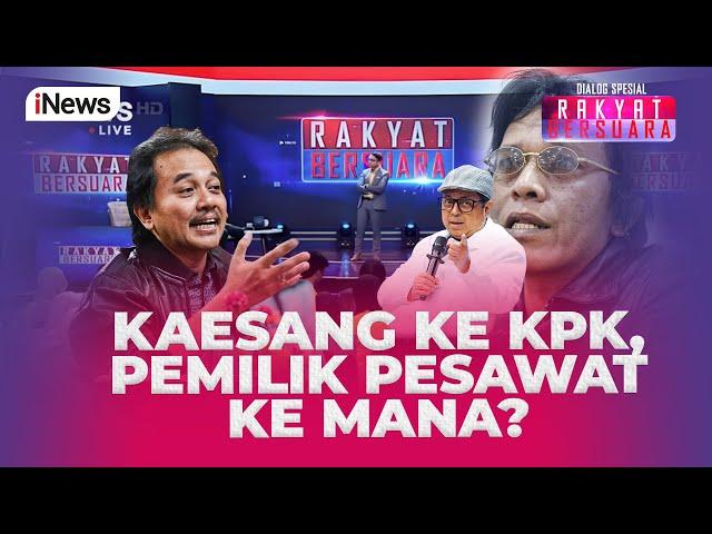 Jet Pribadi Kaesang, Babe Haikal: Mau Minjem atau Nebeng, Proses Aja!  - Rakyat Bersuara 17/09