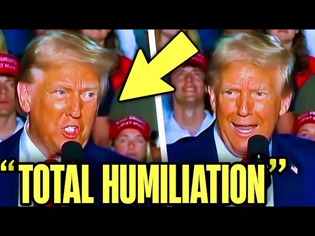 Trump Humiliated By TINY CROWD, Instantly THROWS TANTRUM!