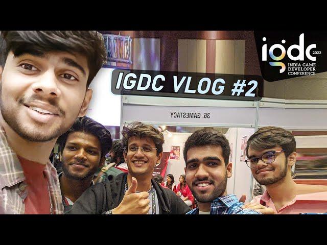 Visited India's Biggest Game Developer Conference IGDC Vlog 2