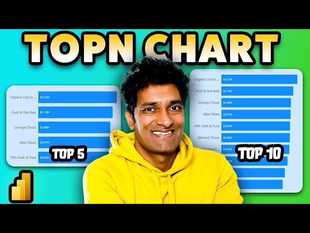 How to make an interactive TOP 10 Chart with Power BI (using parameters)