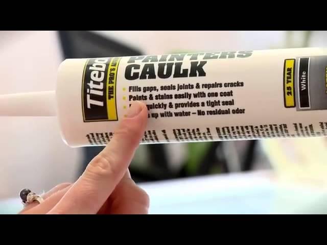 Titebond: Choosing the right caulk or sealant