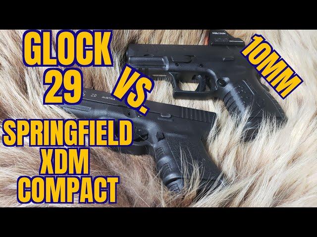 Glock 29 vs Springfield XDM Elite OSP Compact 10mm