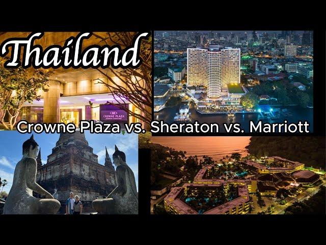 Thailand 5* hotels. IHG vs Marriott, 4 nights at each, 12 nights total.