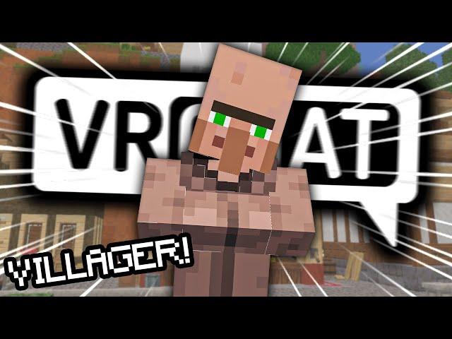 THE VILLAGERS JOIN VRCHAT! | VRChat Funny Moments