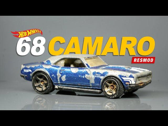 '68 Camaro Junker into a Stunning Custom Hot Wheels!