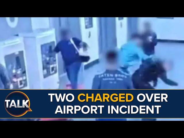 Two Men Charged With Assault Over Manchester Airport Incident Involving Police