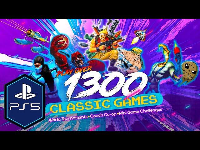 Antstream Arcade PS5 Gameplay Review [1300+ Games]