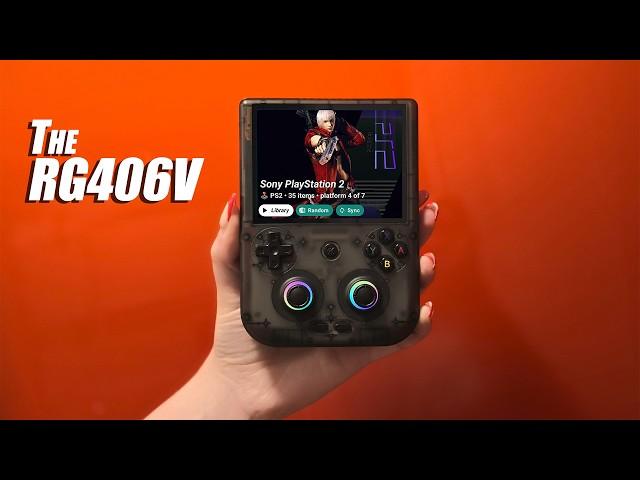 ANBERNIC RG406V First Look, A Powerful Vertical Handheld Worth Buying?