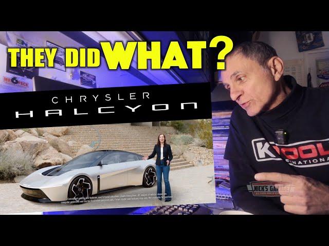 Chrysler Halcyon Concept - Muscle Car Guy Reacts