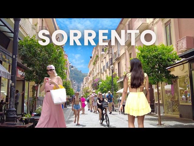 4K Sorrento Italy  Exquisite 4K Walking Tour of the Gateway to Amalfi Coast