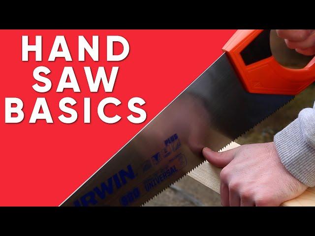 How To Use A Hand saw - Back To Basics