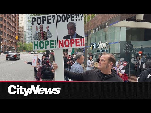 Anti-Trump rallies held across downtown Vancouver as 'No Kings' protests spread across U.S.