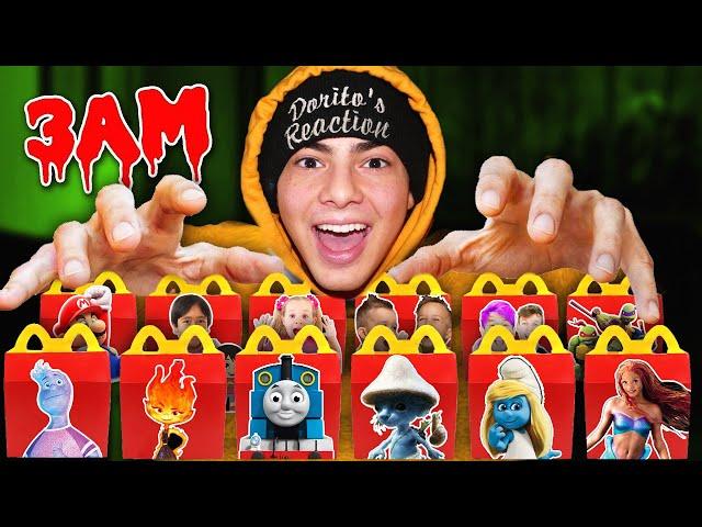 DO NOT ORDER ALL HAPPY MEAL AT 3AM!! (FULL DORITOS REACTION MOVIE)