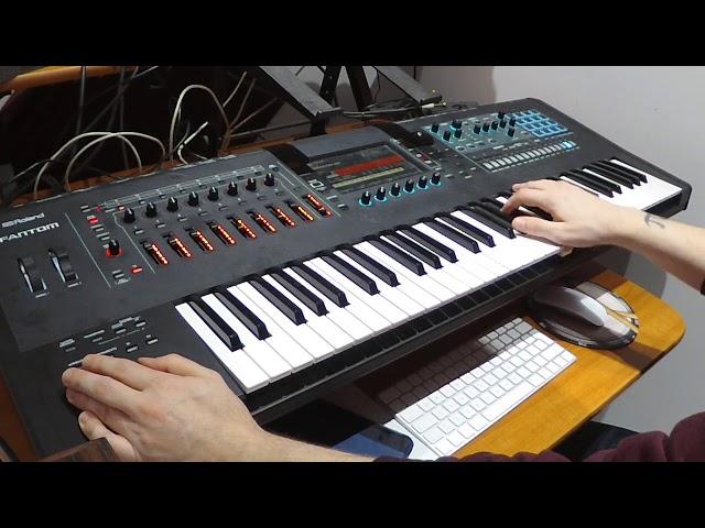 ROLAND FANTOM - lead synth (JD800 style)