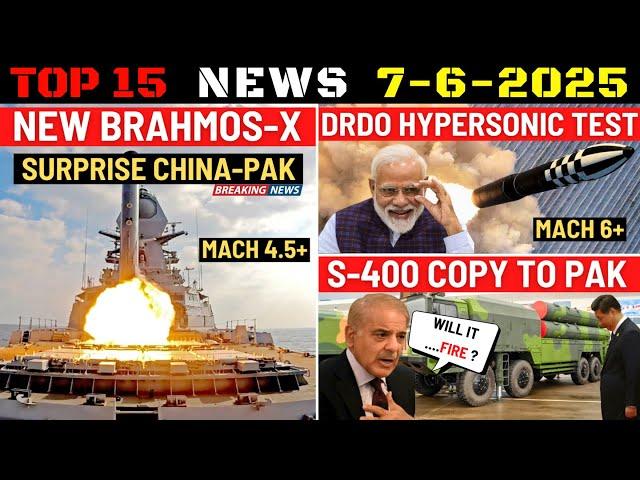 Indian Defence Updates : New Brahmos-X Surprise,Hypersonic Missile Test,Astra Mk3 Test,HQ-19 to PAK