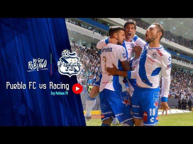 Copa Bridgestone Libertadores I Puebla FC vs Racing I 2-2