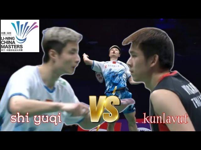 SHI YUQY [CHN] VS KUNLAVUD VITIDSARN [THA] | QUARTERFINAL CHINA MASTERS 2024