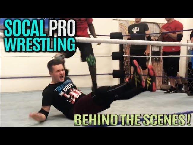 Behind the Scenes at Socal Pro Wrestling!