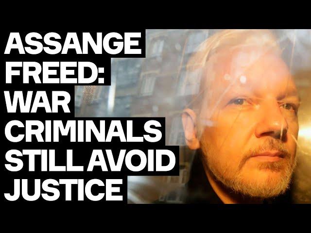 Assange FREED: War Criminals Still Avoid Justice - w/. Kristinn Hrafnsson