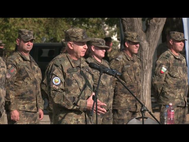 В 61 Стрямска механизирана бригада започна състезанието по строева подготовка на отделението