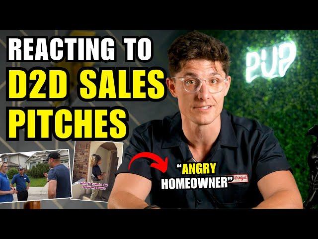 Reacting to Door to Door Sales Pitches