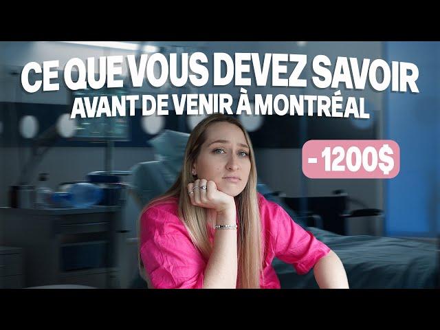 CE QUE VOUS DEVEZ SAVOIR AVANT DE VENIR À MONTRÉAL