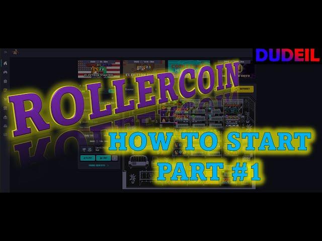 ROLLERCOIN | How to earn & start for free Part 1 | SIGN-UP TUTORIAL/GUIDE