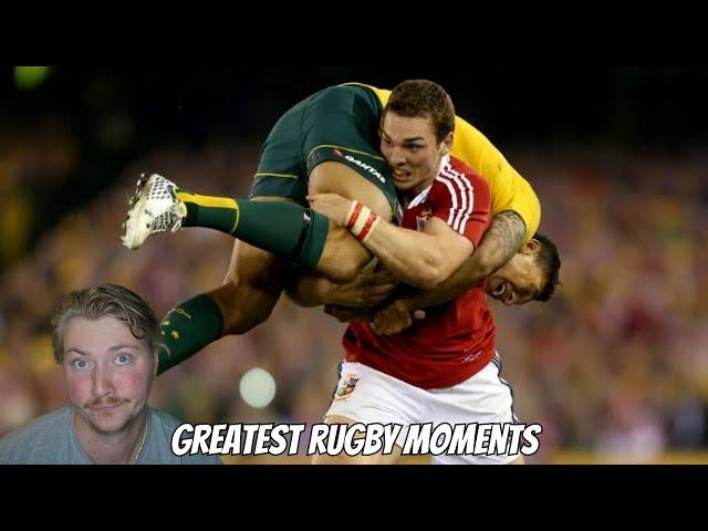 Holy Nutty Professor! Reaction to Greatest Rugby Moments but it gets increasingly more crazy