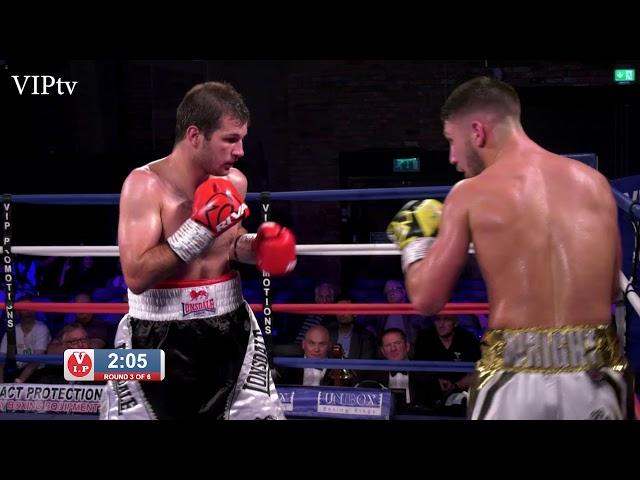 Danny Wright v Zoltan Szabo 15 9 2018 at Victoria Warehouse