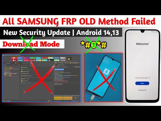 Finally Samsung FRP Tool 2024 Android 14,13,12 Latest Security | All Samsung FRP Unlock Tool failed