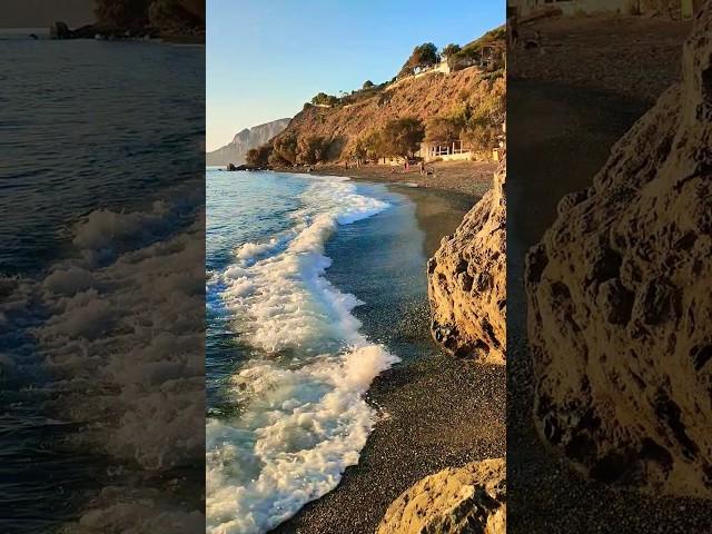 Plati Gialos Beach before the sunset - Kalymnos, Greece | #greekislands #travel #aegean