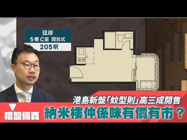 樓盤傳真｜港島新盤「蚊型則」高三成開售 納米樓仲係咪有價有市？｜弦岸｜HOY資訊台｜有線新聞