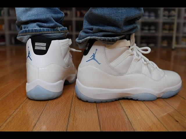 I NEVER OWNED THIS PAIR! Air Jordan 11 Retro Legend Blue Review & On Feet!