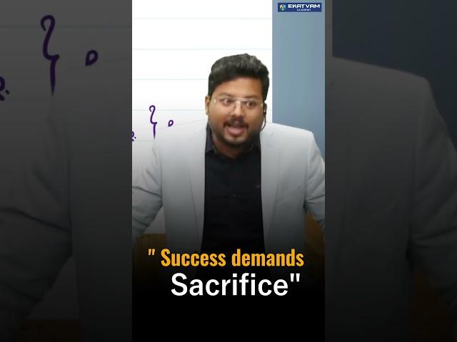  "Success Demands Sacrifice: Unlock Your Potential with CA Darshan Khare  | Empower Your Journey