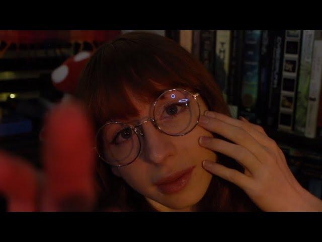 MASSAGING your FACE till it SLEEPS! (asmr)(up close whispering)