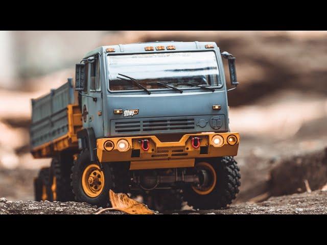 CROSS RC FC6 | 6X6 Rc Truck | T-005 3 Axle Articulated Trailer | Rc Crawler