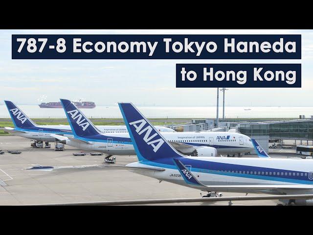 ANA 787-8 Economy Tokyo Haneda to Hong Kong 全日空 東京羽田-香港 經濟艙