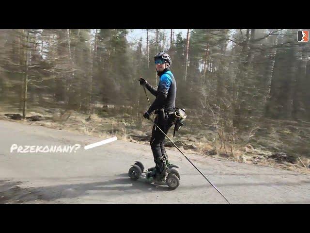 Nordic Walking, Skitouring na nartorolkach Skike V9 Tour 200