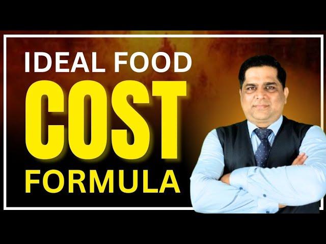 Ideal food cost percentage  क्या होता है | इसे कैसे calculate करते हैं