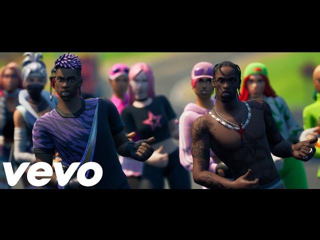 DaBaby - Rockstar feat. Roddy Ricch (Official Fortnite Music Video) | Pull Up Emote