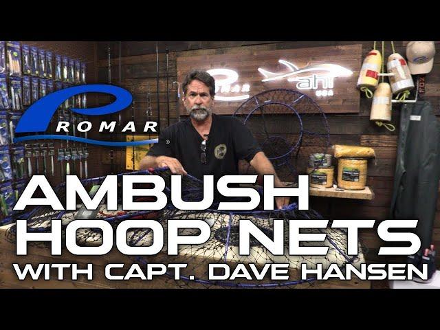 Promar & Ahi USA Ambush Hoop Nets and how to use them Lobster Fishing with Captain Dave Hansen