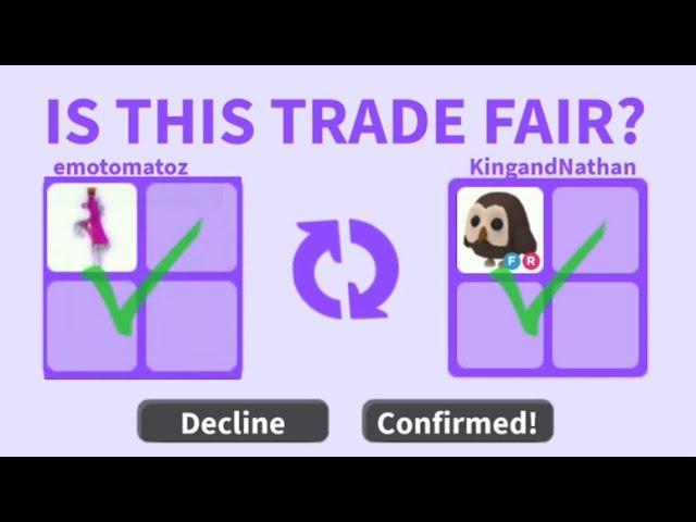 i traded from ride potion to owl! adopt me trading challenge episode 2 