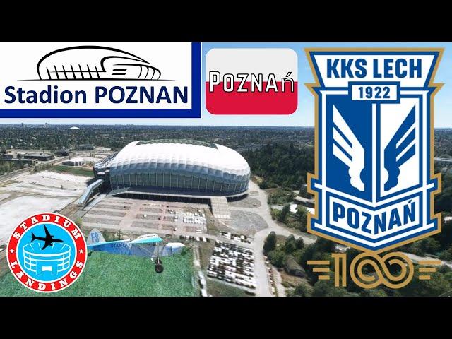 Stadion Poznań - Microsoft Flight Simulator STADIUM LANDING!