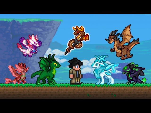 Terraria, But I Can Summon DRAGONS...